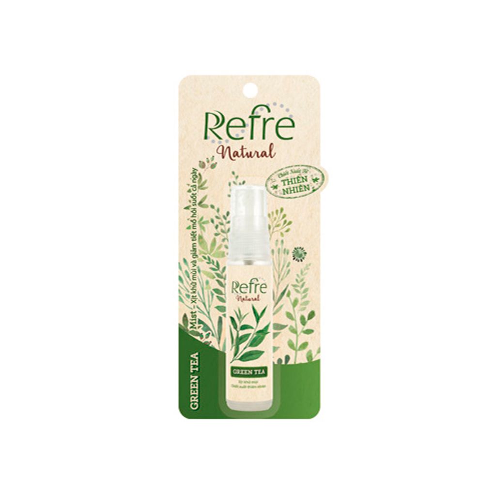 Xịt khử mùi Mentholatum Refre Natural 30ml