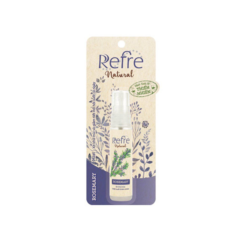 Xịt khử mùi Mentholatum Refre Natural 30ml