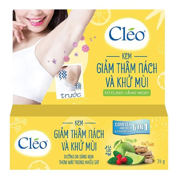 Kem Giảm Thâm Nách & Khử Mùi Cleo 35g
