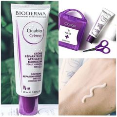 Kem Dưỡng Bioderma 40ml Cicabio Crème Dưỡng Ẩm Phục Hồi & Làm Dịu