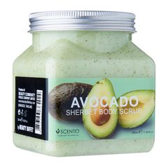 Tẩy tế bào chết toàn thân Scentio Avocado Sherbet Body Scrub 350ml