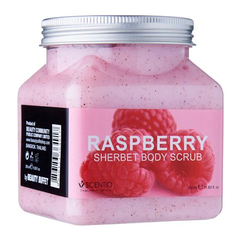 Tẩy tế bào chết toàn thân Scentio Raspberry Sherbet Body Scrub 350ml