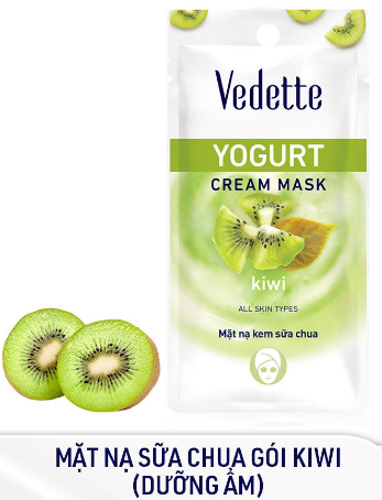 Mặt nạ sữa chua Vedette Yogurt mask kiwi
