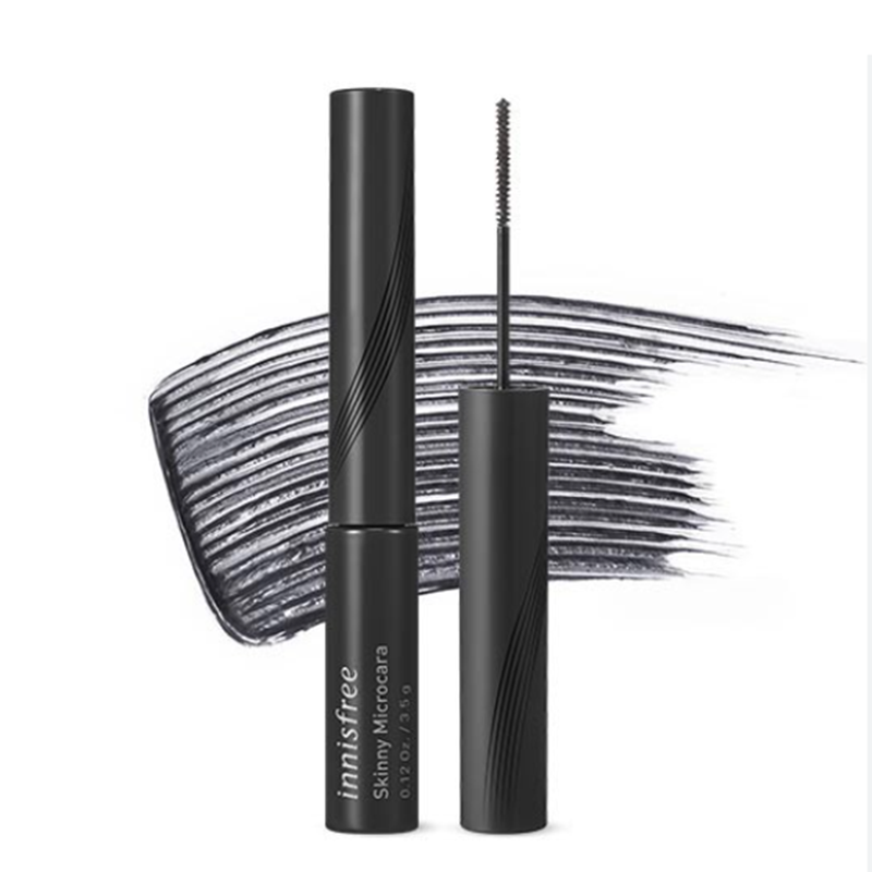 Mascara Innisfree Skinny Microcara Zero 3.5g, Giúp lông mi dày, bền màu đến 12 giờ