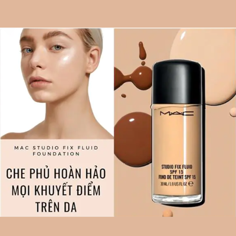 Kem Nền Mac Studio Fix Fluid Spf15 30ml No.nc25