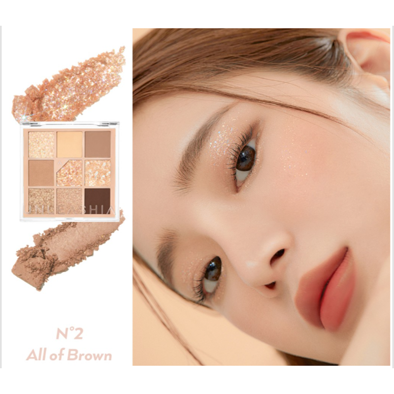 Màu Mắt Unleashia Eye Palette 9 Ô