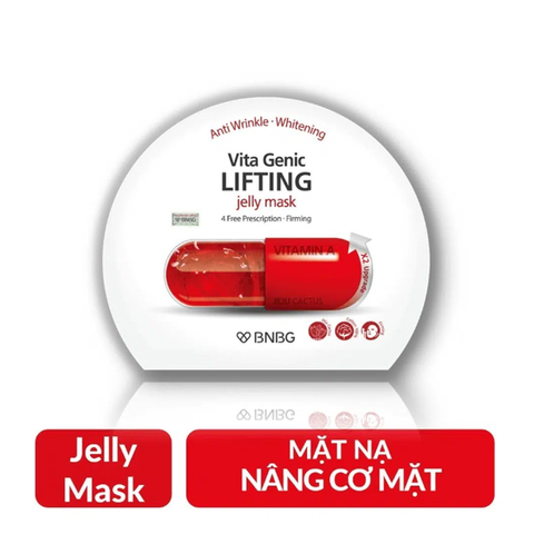 Mặt Nạ Banobag Vita Genic Lifting Đỏ, Giúp nâng cơ, làm săn chắc da