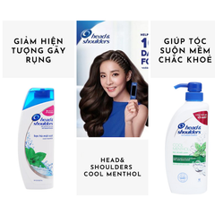 Dầu Gội Head & Shoulders 170ml Bạc Hà Mát Lạnh