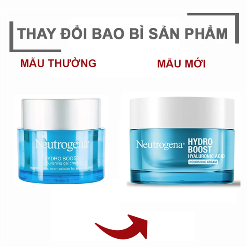 Kem Dưỡng Ẩm Neutrogena 50g Cấp Nước Hydro Boost Hyaluronic Acid Nourishing Cream