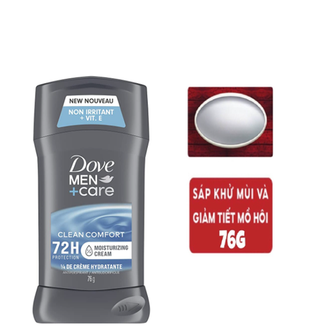 Lăn Khử Mùi Dove Men Care 76g 72h