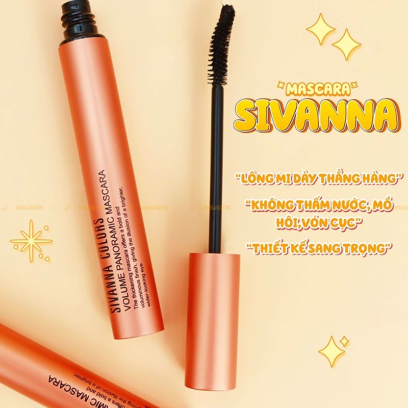 Mascara Sivanna Colors 70g Volume Panoramic Hf9037