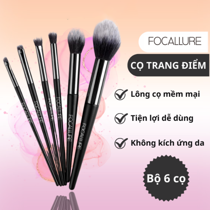 Bộ Cọ 6 Cây Focallure