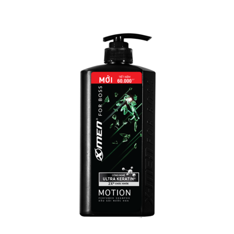 Dầu gội nước hoa X-men For boss Motion Perfumed Shampoo 180g