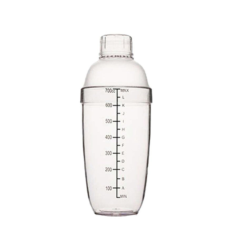 Bình Lắc Cocktail Shaker Nhựa Pha Chế Trà Sữa , Cocktail , Cafe 700ml