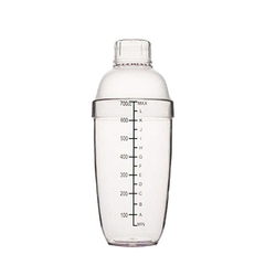 Bình Lắc Cocktail Shaker Nhựa Pha Chế Trà Sữa , Cocktail , Cafe 700ml