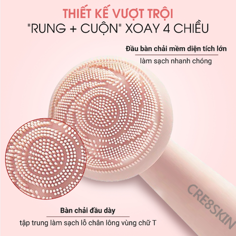 Máy Rửa Mặt Cre8skin