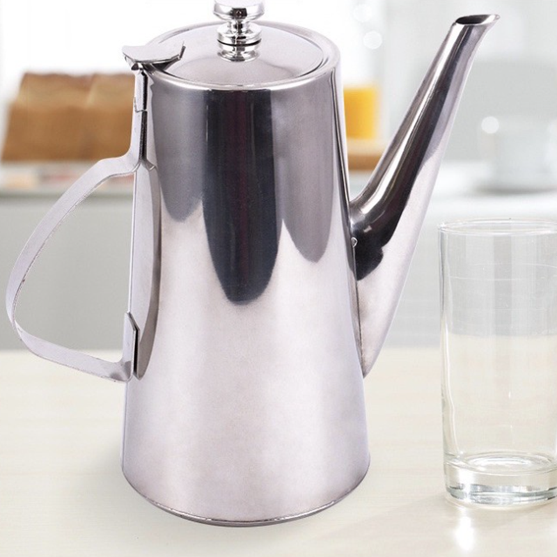 Bình Châm Trà Café Inox Mỏ Dài 2lit