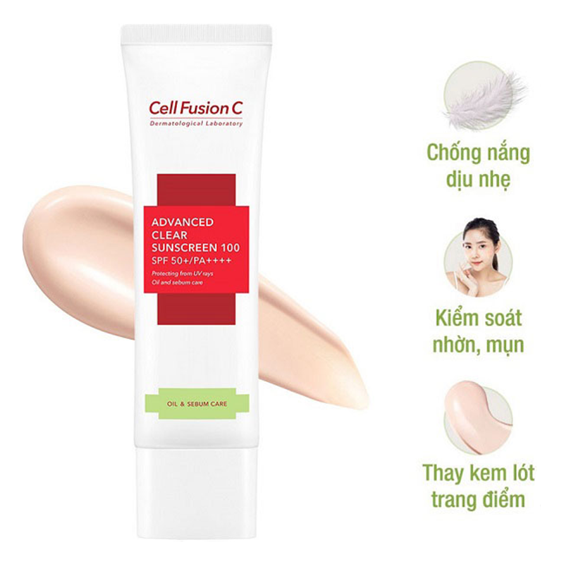 Kem Chống Nắng Cell Fusion C 45ml Advanced Spf 50 Oil & Sebum Care