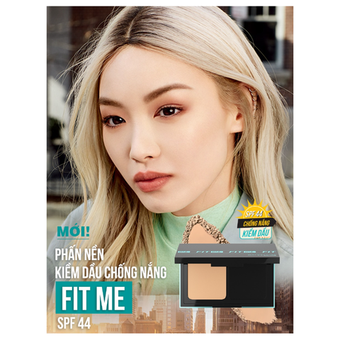 Phấn Nền Maybelline Fit Me 9g No.110 Kiềm Dầu Chống Nắng