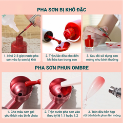 Nước Pha Sơn Quyên 40ml, Dùng pha loãng nước sơn móng, giúp sơn mau khô