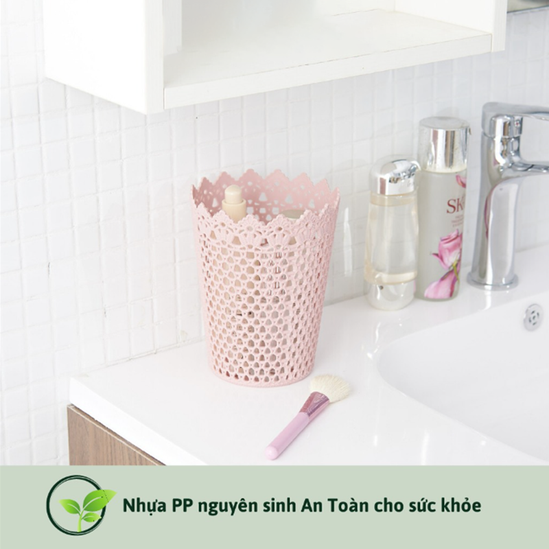 Sọt Nhựa Đựng Rác Mini Để Bàn, Tiên dụng và thân thiện