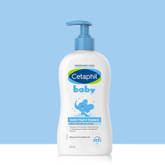 Sữa Tắm Gội Cho Bé Cetaphil Baby Gentle Wash & Shampoo 400ml