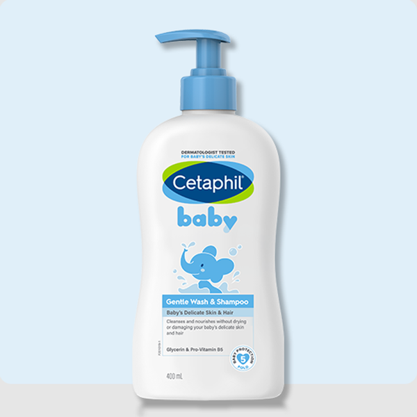 Sữa Tắm Gội Cho Bé Cetaphil Baby Gentle Wash & Shampoo 400ml