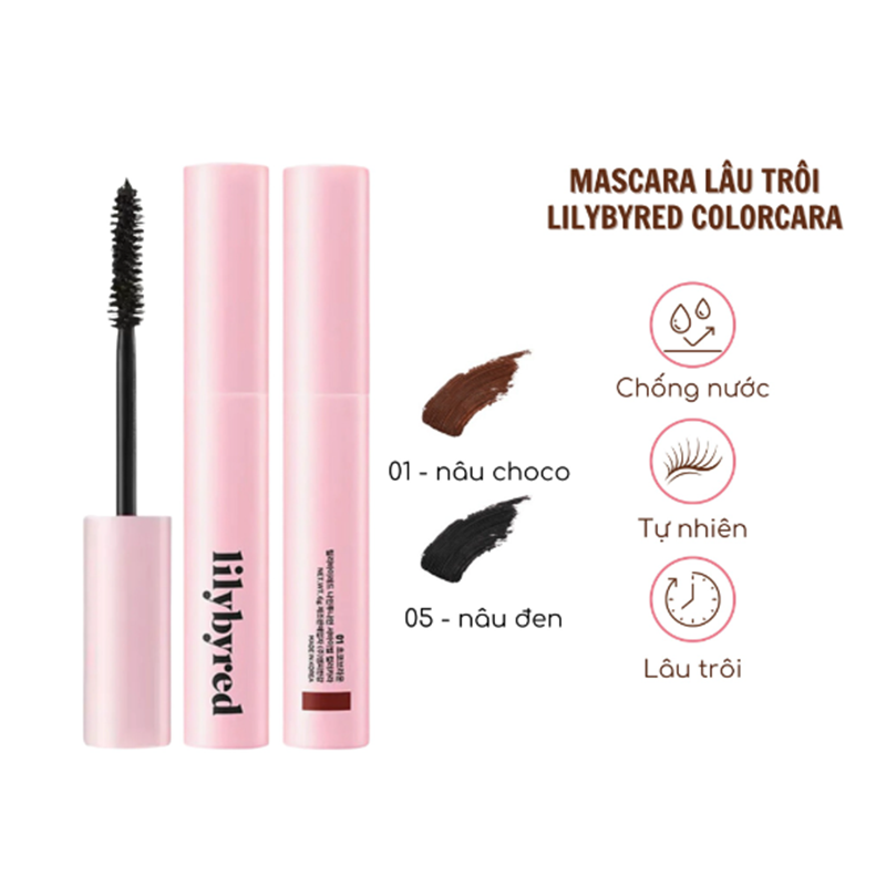 Mascara Lilybyred, làm dài và dày mi