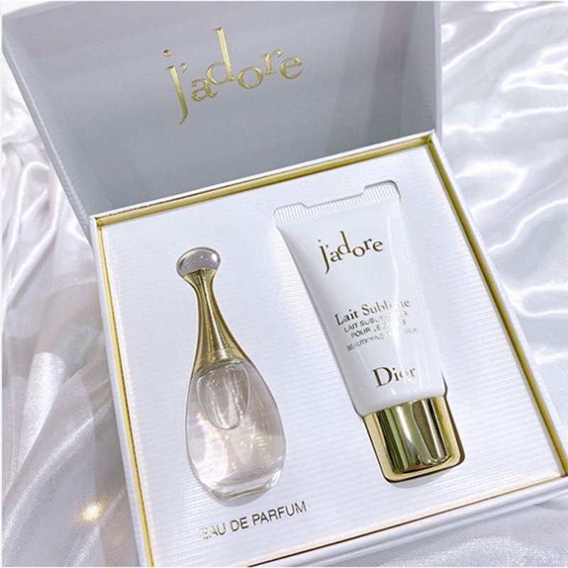 Set Nước Hoa Và Lotion J'adore Dior Edp | 5ml + 20ml