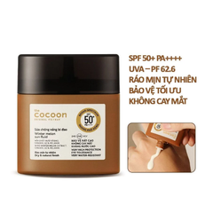 Sữa Chống Nắng Cocoon 50ml Chiết Xuất Bí Đao Ráo Mịn Tự Nhiên Spf50