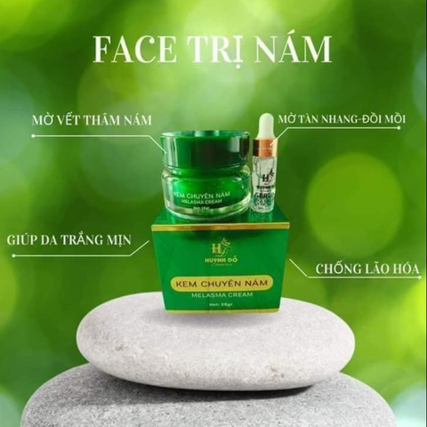 Kem Chuyên Nám Huỳnh Đỗ 25g, Hết sạch nám, tàn nhang, đồi mồi