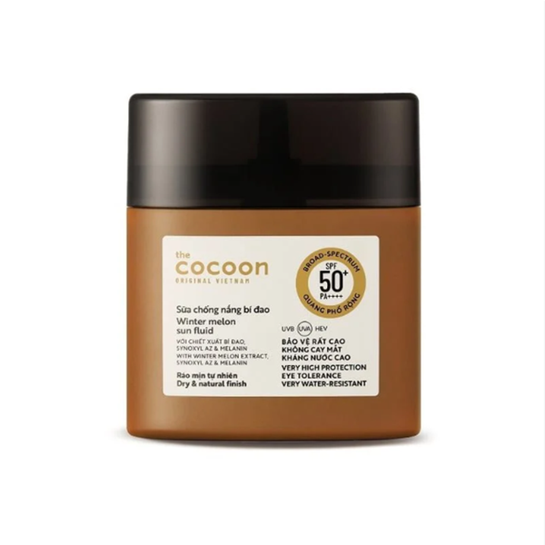 Sữa Chống Nắng Cocoon 50ml Chiết Xuất Bí Đao Ráo Mịn Tự Nhiên Spf50