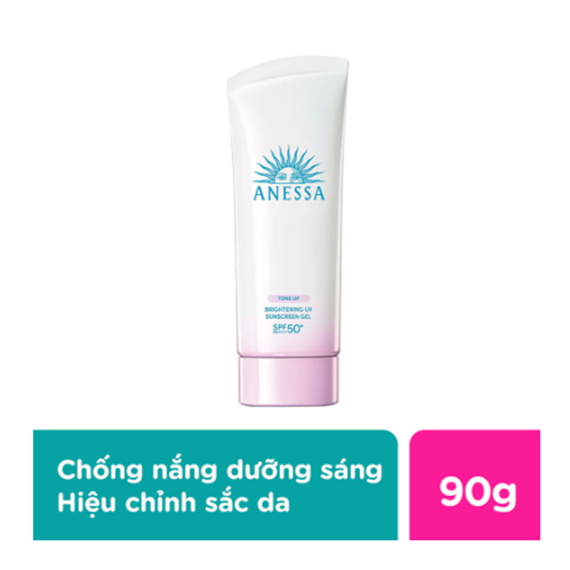 Kem Chống Nắng Anessa 90g Dạng Gel Brightening Uv Sunscreen Gel Spf50+