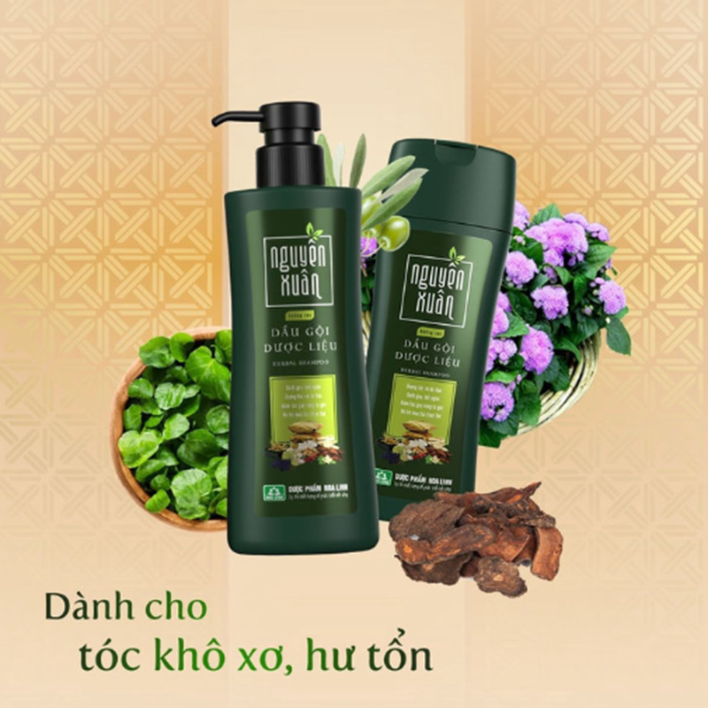 Dầu Gội Nguyên Xuân 450ml, Cho tóc sạch gàu, bồng bềnh