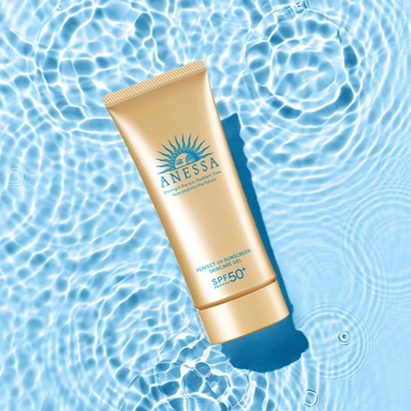 Gel Chống Nắng Anessa 90g Vàng Perfect Uv Sunscreen Skincare Gel