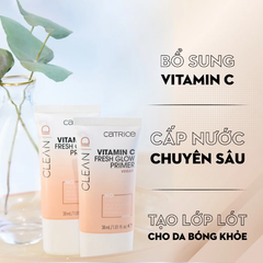 Kem Lót Catrice 30ml Vitamin C Fresh Glow Primer Vegan