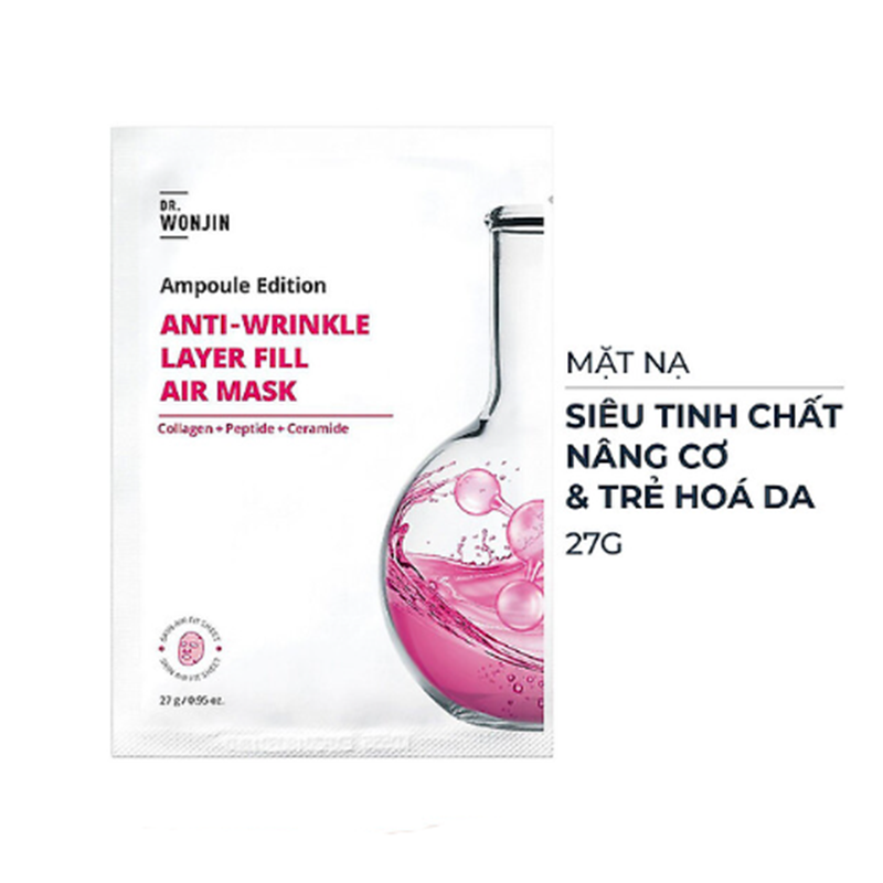 Mặt Nạ Dr. Wonjin 27g, Nâng cơ, trẻ hóa, phục hồi da