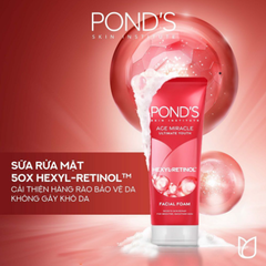 Sữa Rửa Mặt Pond's 100g Ngăn Ngừa Lão Hóa