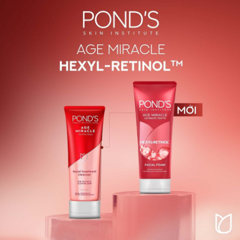 Sữa Rửa Mặt Pond's 100g Ngăn Ngừa Lão Hóa