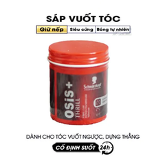 Wax Tóc Osis+ Thrill 100ml Hủ Đỏ Tròn Cao