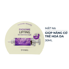 Mặt Nạ Viên Thuốc Bnbg Anti Wrinkle Whitening Exosome Lifting 30ml, Nâng cơ, trẻ hóa da