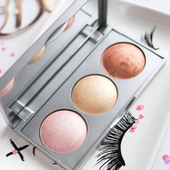 Phấn Tạo Khối Và Bắt Sáng Golden Rose 3 Ô