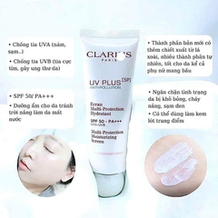 Kem Chống Nắng Clarins 50ml Uv Plus Ecran Multi-protection Hydratant Spf 50-pa+++