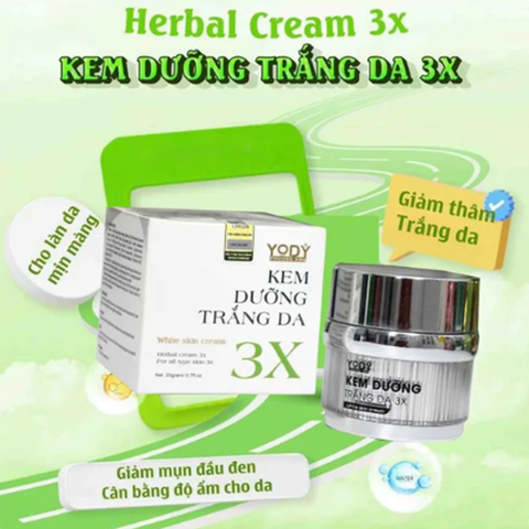 Kem Duỡng Trắng Da Yody Phương Anh 3X 20g