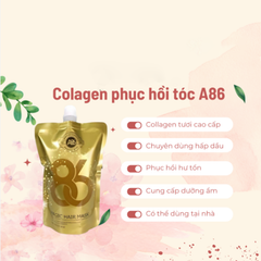 Mặt Nạ Tóc Collagen A86 Bịch 500ml