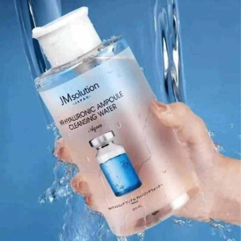 Nước Tẩy Trang Jmsolution 500ml H9 Hyaluronic Ampoule Cleansing Water