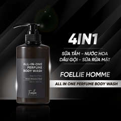 Sữa Tắm Nam Foellie Home All-in-one Perfume Body Wash 500ml