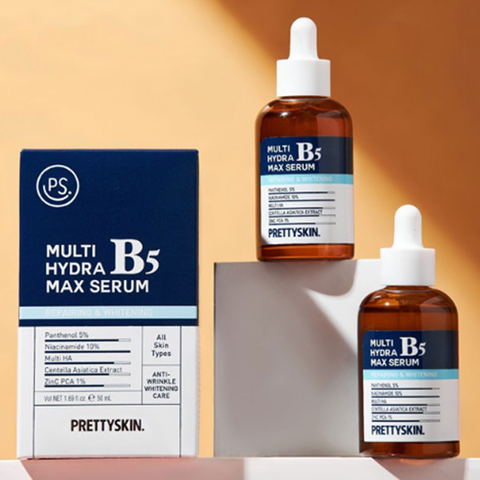 Tinh Chất Pretty Skin Multi Hydra B5 Max Serum 50ml Hỗ Trợ Phục Hồi Cho Da Dầu