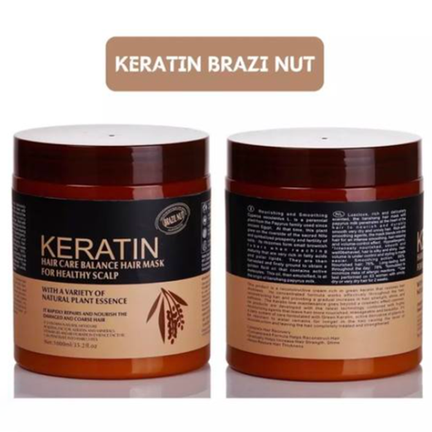 Hấp Dầu Keratin 1000ml Nâu