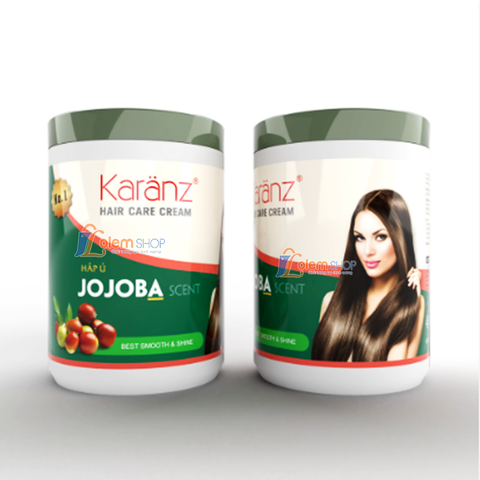 Hấp Dầu Karanz 1000ml Jojoba, dưỡng tóc suôn mượt giảm gãy rụng